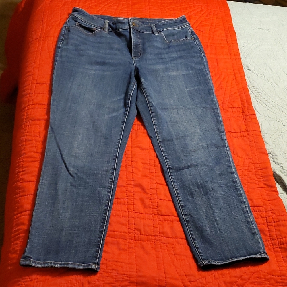 Chico's Blue Crop Jeans